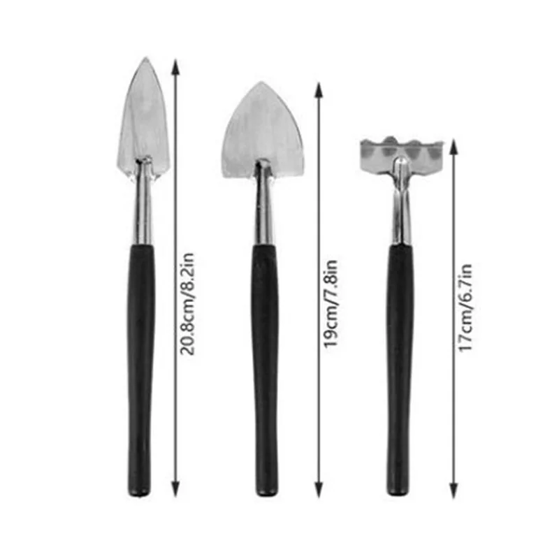 Mini Portable Garden Tool Soil Raising Flowers Vegetables Plant Small Shovel Rake Spade Planting Flowerpot Gardening Tools C1
