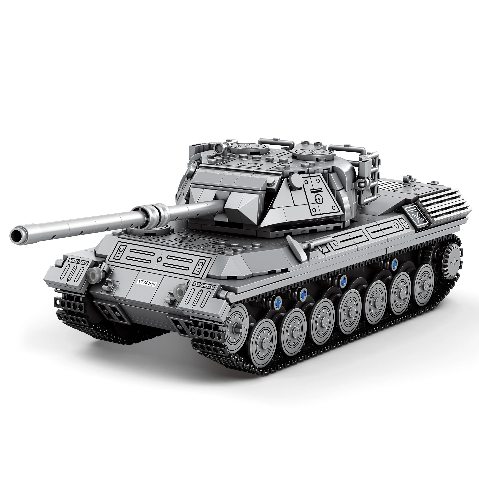 

Конструктор MOC «Военный танк Leopard 1»: Модель для самостоятельной сборки, техническая модель, украшение для рабочего стола, подарок для детей, взрослых, мужчин и фанатов