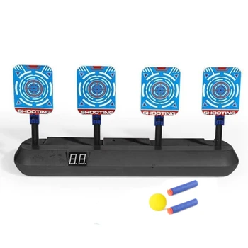 Elektrisch zacht kogelgeweerdoel met elektronische scoring en automatische resetfunctie voor Nerf pistoolgeweer speelgoed wapens waterballen