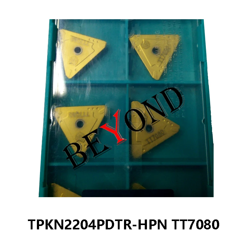 TPKN2204PDTR-HPN TT7080 Original TPKN 2204 PDTR TPKN2204 Carbide Inserts Lathe Cutter Turning Tools