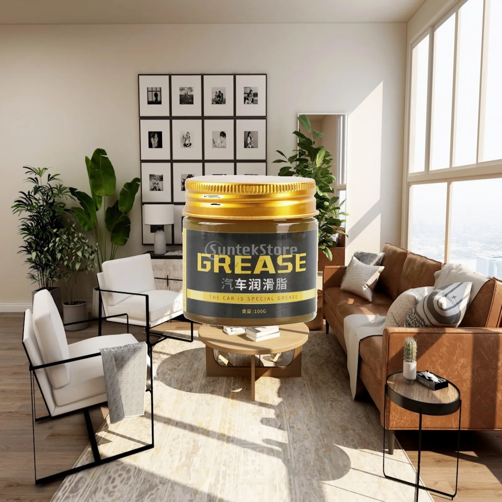 Car Bearing Grease Universal Synthetic Lubricant High Friction Protection Wheel Bearing Polish Enhancer Scratch Remover