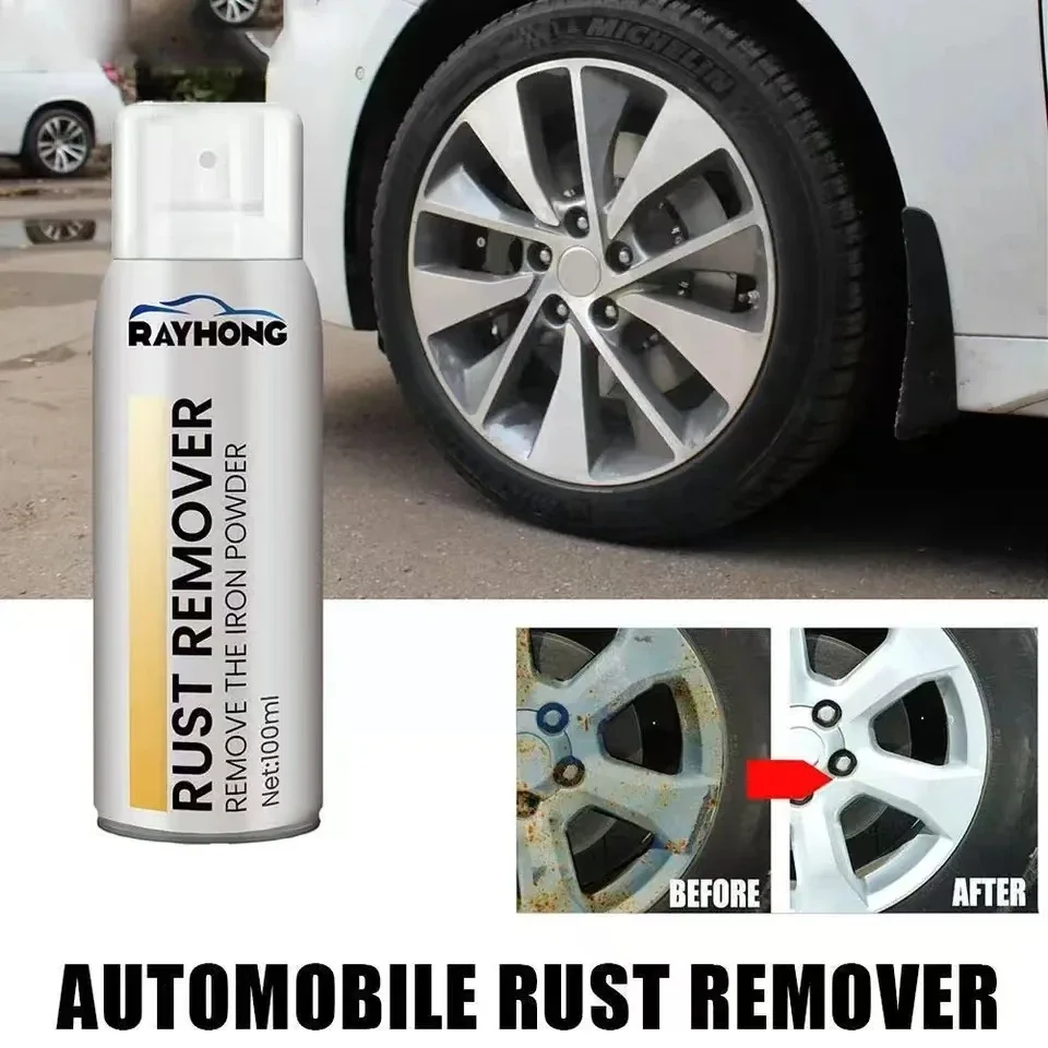 Car Anti Remover Spray Anti Rust Lubricating Rust Remover Spray Surface Polisher Auto Derusting Liquid Maintenance