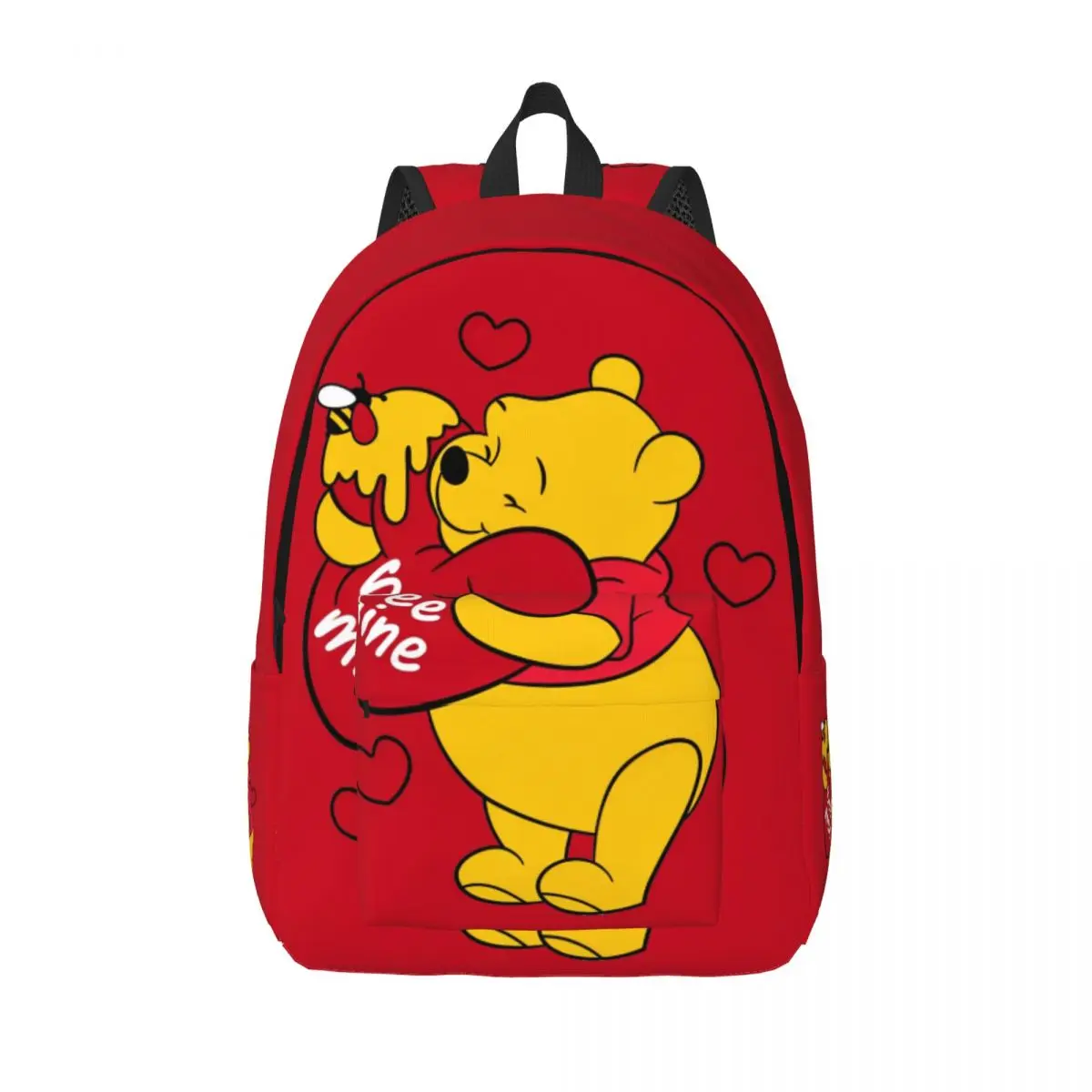 

Winnie The Pooh Merch Backpack for Preschool Primary School Student Book Bags Boy Girl Kids Daypack for Outdoor