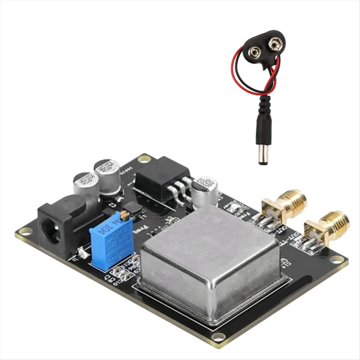 SWXF Constant Temperature 10MHz OCXO Frequency Reference Source Sine Wave Square Wave Frequency Trimming Reference Module