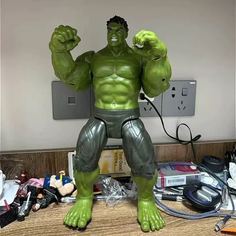 Original zd brinquedos os vingadores hulk figura de ação brinquedos modelo móvel boneca pvc periferia ornamentos desktop presente brinquedos para crianças presente