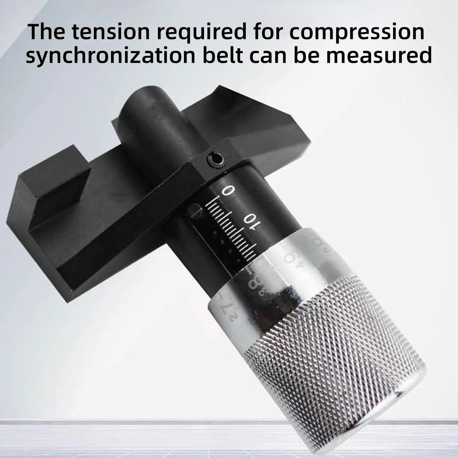 Medidor de tensión de correa de coche, probador de tensión de correa de distribución, medición de detección, reparación de componentes de motor automotriz, medición de detección