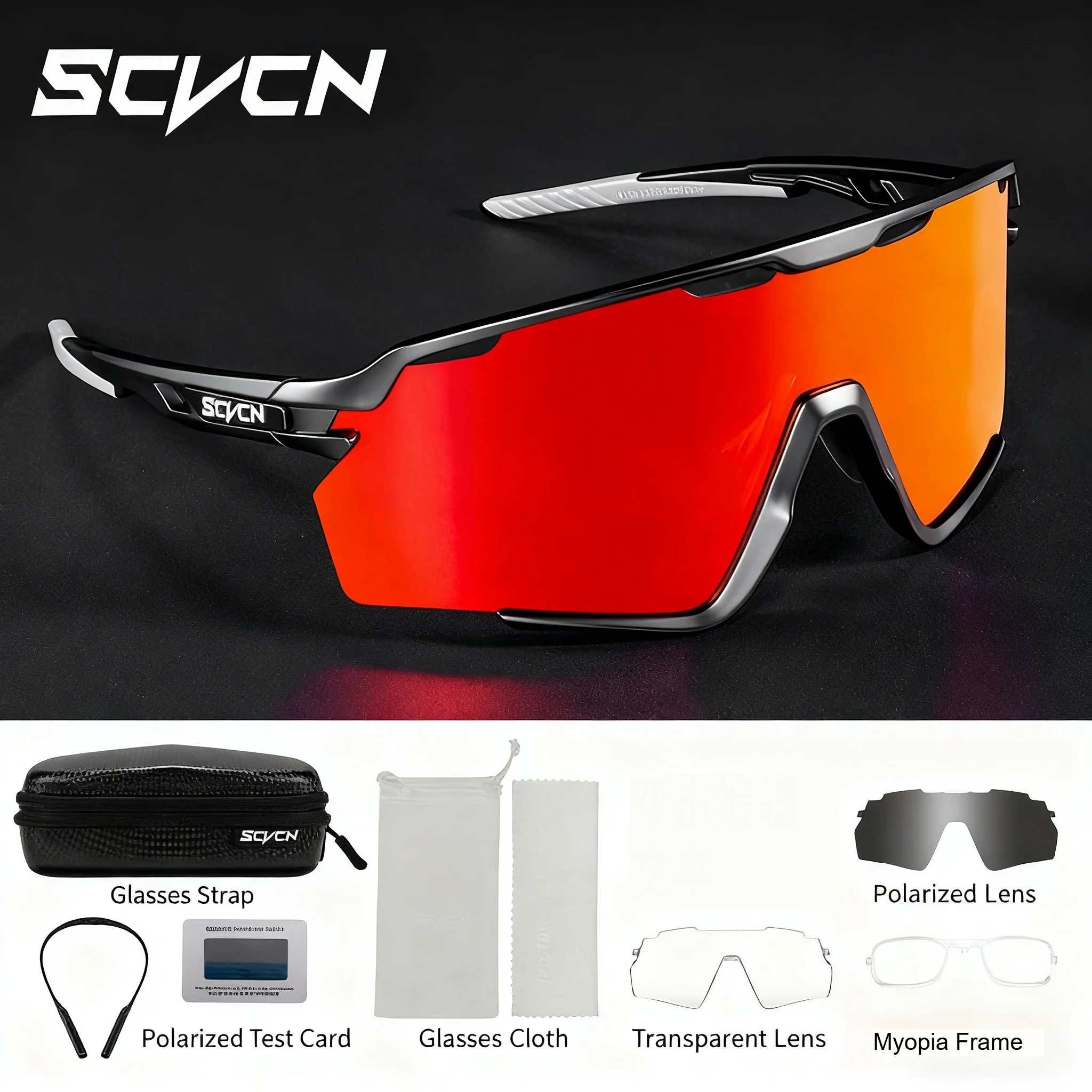 

SCVCN дорожные велосипедные солнцезащитные очки UV400 велосипедные очки для горного велосипеда походные очки разноцветные очки для бега и пешего туризма