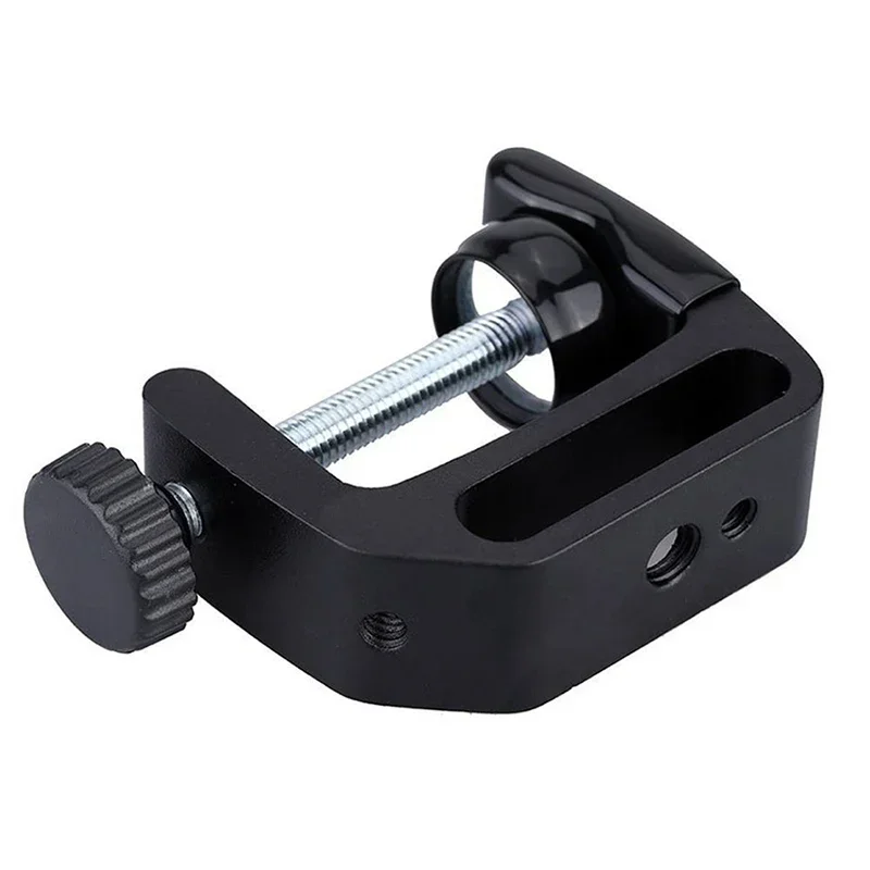 Universal C Clamp Desktop Mount Clamp Tripod Light Stand Clamp Camera Lamp Flash Fixed Holder Clip for Photography Live Studio