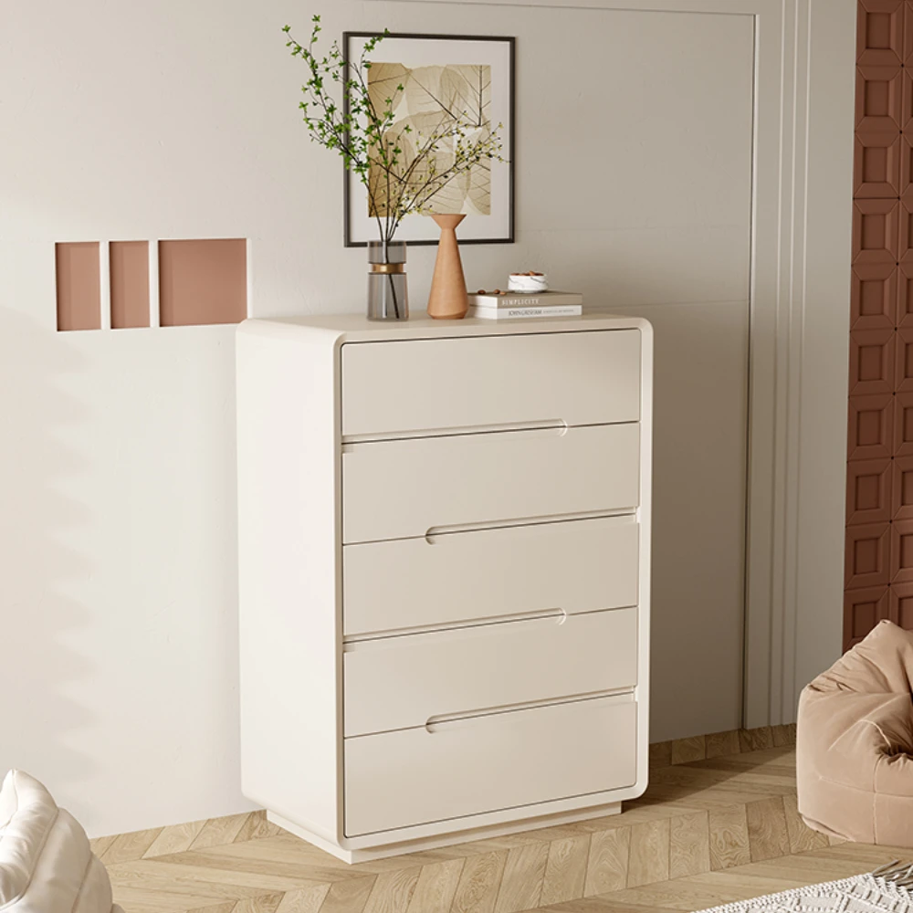 

Living Room Solid Wood Cream Style Storage Cabinet Master Bedroom Tailstock French Dressing Table Integrated