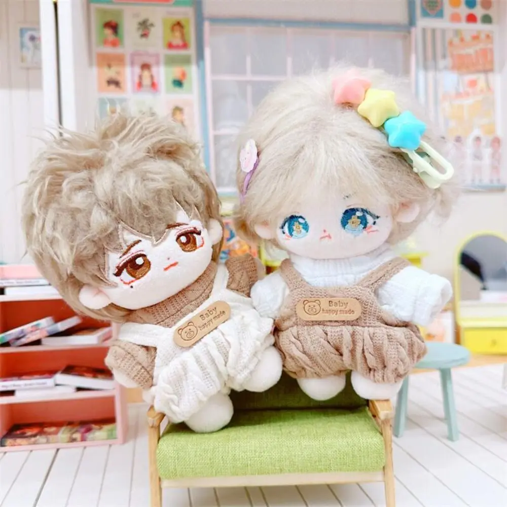 Cute Doll T-shirt Clothes High Quality Candy Color Mini Mini Clothes Suits Dolls Toys Accessories 10cm Cotton Doll