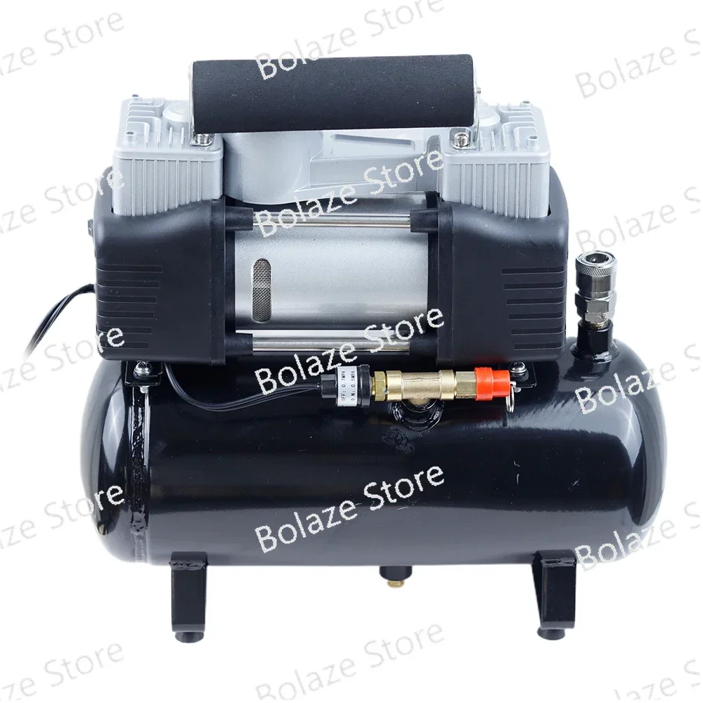 12V/220V Portable Dual Cylinder Air Pump Heavy Duty Car Truck Air Compressor  Portable  Automotive Inflation Pumps