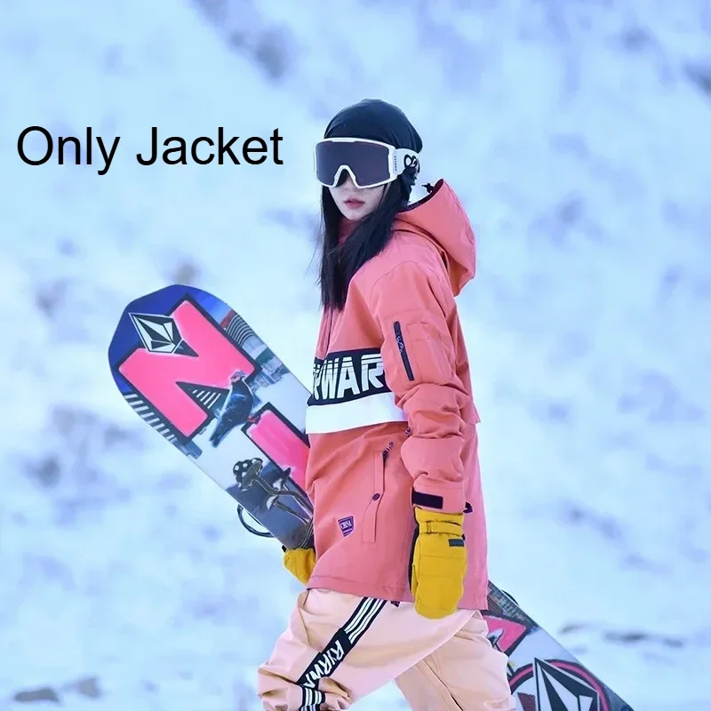 

2025 Ski Jackets Winter Outdoor Windproof Snow Coats Adult Hooded Skiing Outerwear Waterproof Ski Wear Sports Snowboard Clothes