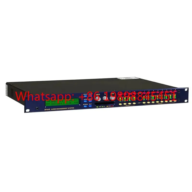 GGDX DP548 4×8 Channel DSP Audio Processor, Dynamic Equalizer Management for Stage Performance
