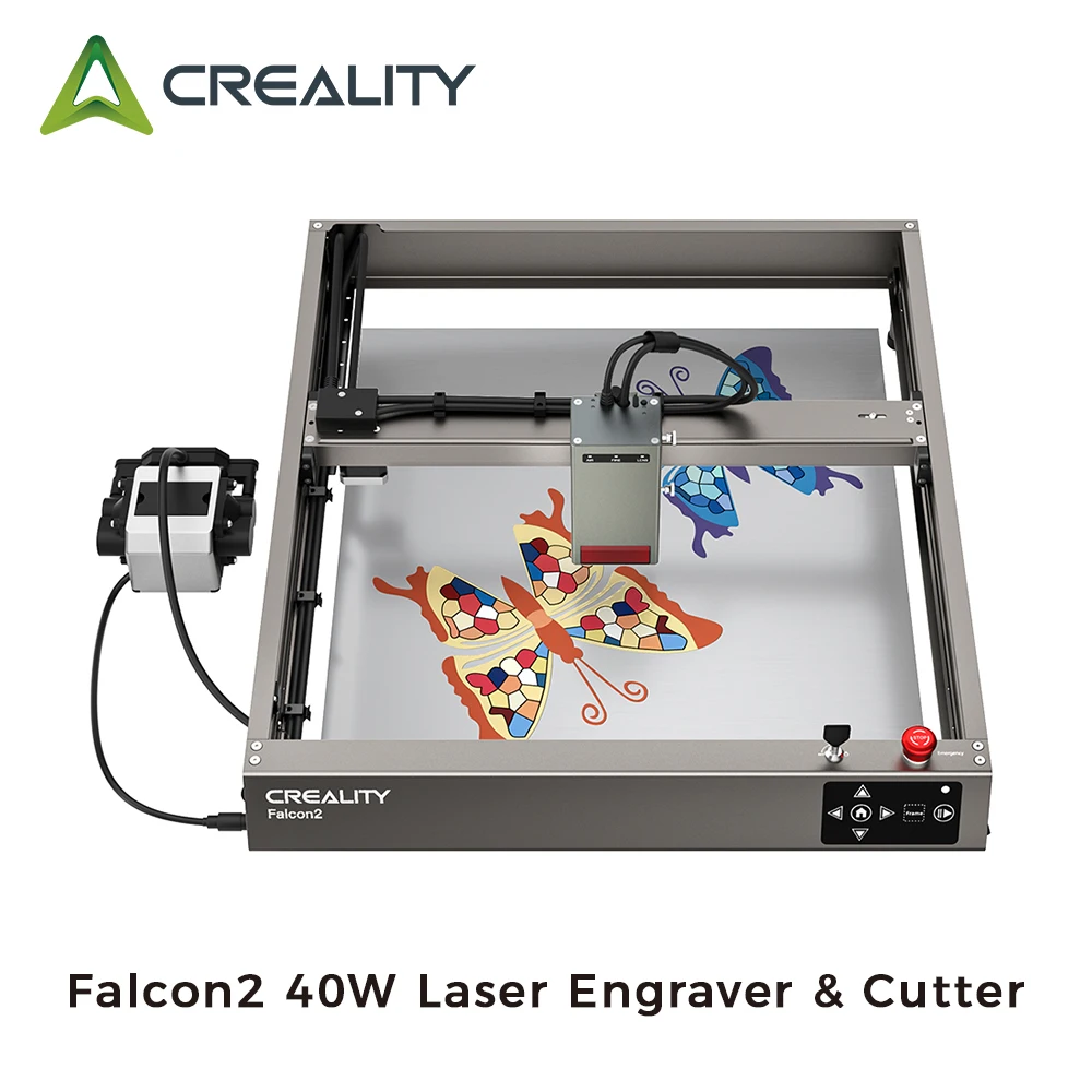 Creality Falcon2 40W Laser Engraver & Cutter 25000mm/min Cutting Speed DIY Laser Cutter and Engraver Machine