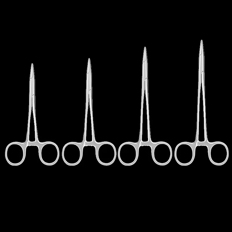 

Медицинский толстый и тонкий зажим из нержавеющей стали, стоматологический хирургический шовный инструмент с двойным веком, держатель иглы