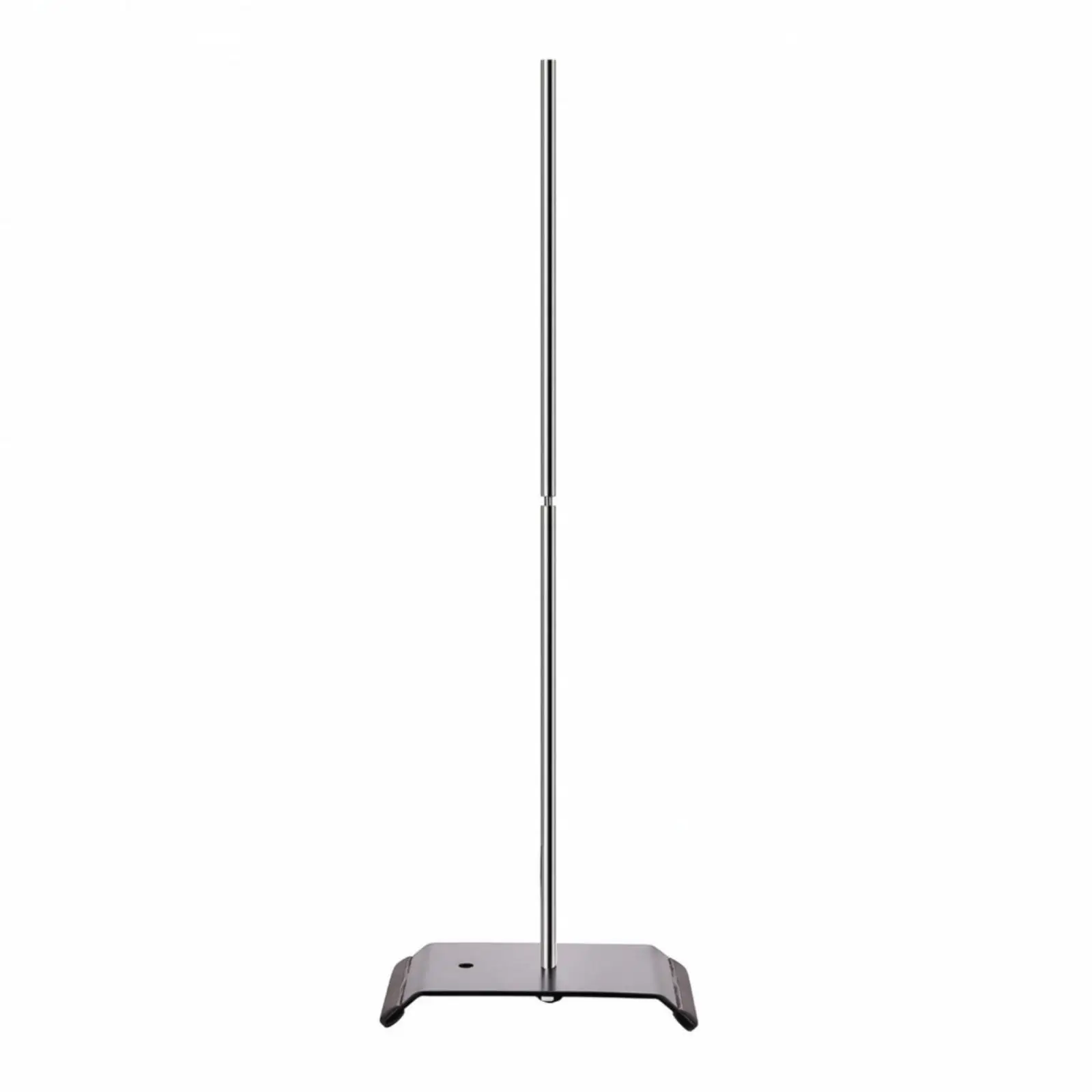 Lab Retort Stand Iron Support Stand Detachable Metal Pole with Dark Base for Glassware Clamp Ring Kit
