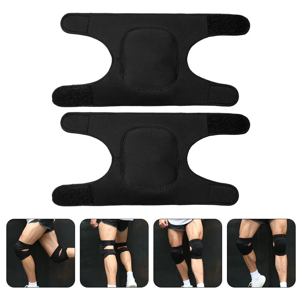 

2 шт. профессиональных наколенников с эластичной компрессионной конструкцией для безопасной защиты при занятиях спортом