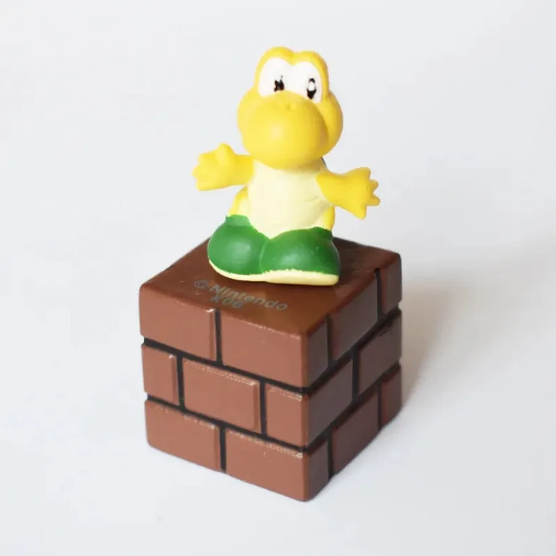 5 sztuk/zestaw Super Marios Bros figurki ozdoby do dekoracji ciast Luigi Anime urządzenia peryferyjne lalki prezenty urodzinowe dla dzieci