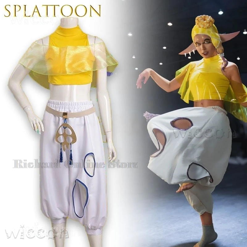 

Disfraz Adulto Splattoo Deep Cut Frye Shiver Big Man японский стиль костюмы для косплея аниме персонаж сексуальная женщина