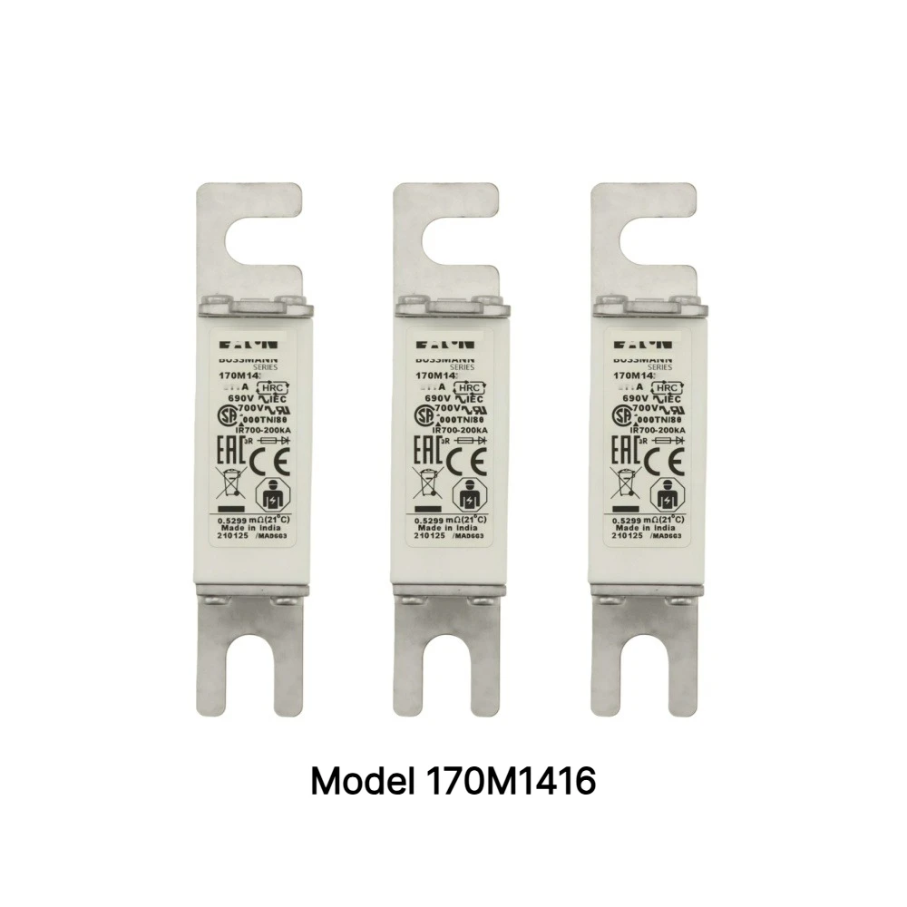 170M1416 High Speed Semiconductor Fuse 80A 690VAC Blade Fuse for Circuit Protection