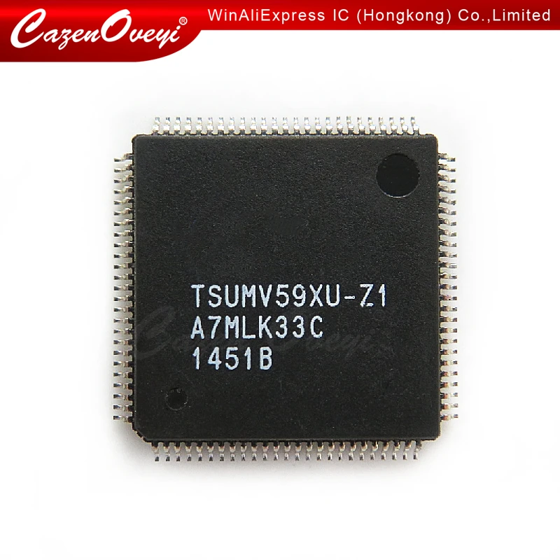 1pcs/lot TSUMV59XU-Z1 TSUMV59XU TSUMV59 QFP-128 In Stock