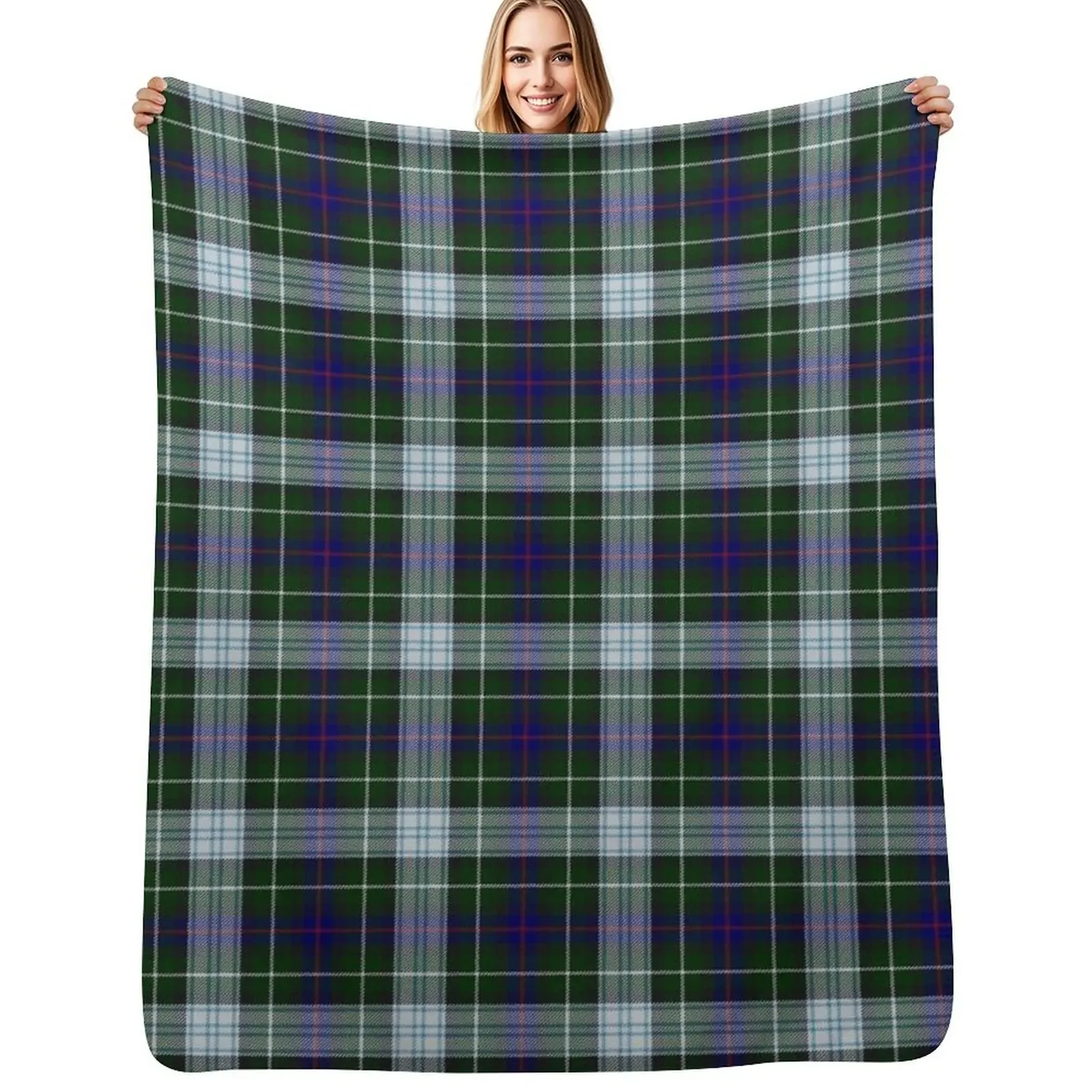 

Clan Mackenzie Tartan Throw Blanket For Decorative Sofa For Sofa Thin Bed Personalized Gift Blanket