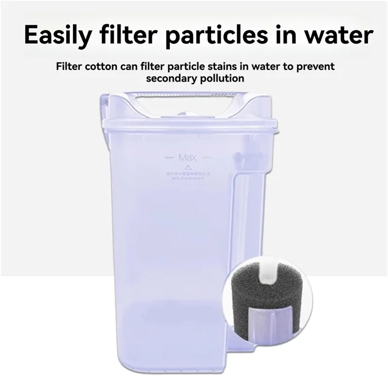 

B02C-For Narwal Freo X Ultra Vacuum Parts Ag+ Sterilization Silver Module Water Tank Foam Filter Replacement Parts 6PCS