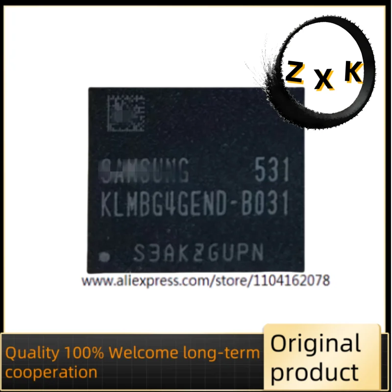 New original KLMBG4GEND-B031 BGA153 memory IC font 32G EMMC chip