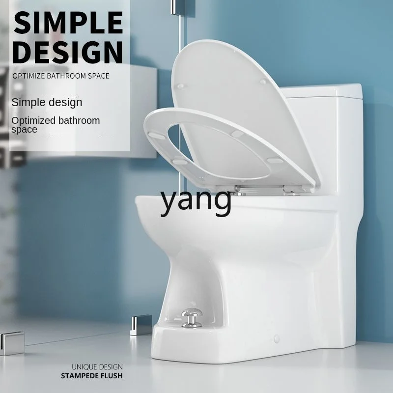 Yhl Straight Flush Toilet Large Pipe Straight Splash-Proof