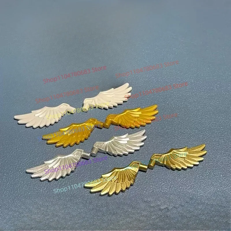 

Конструктор MOC: Миниатюрные аксессуары для кукол, перьевые крылья, декоративные элементы, коллекционные украшения, праздничные подарки