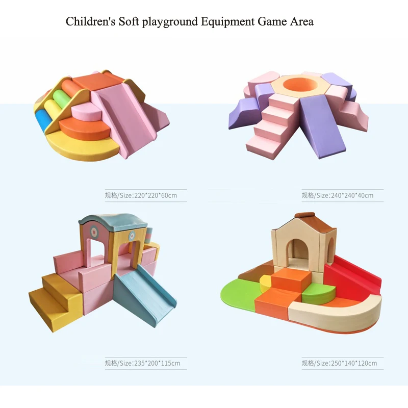 Children Indoor Play Area Equipment Furniture Set Kids Wooden Pretend Play Supermarket Shelves for Nursery School