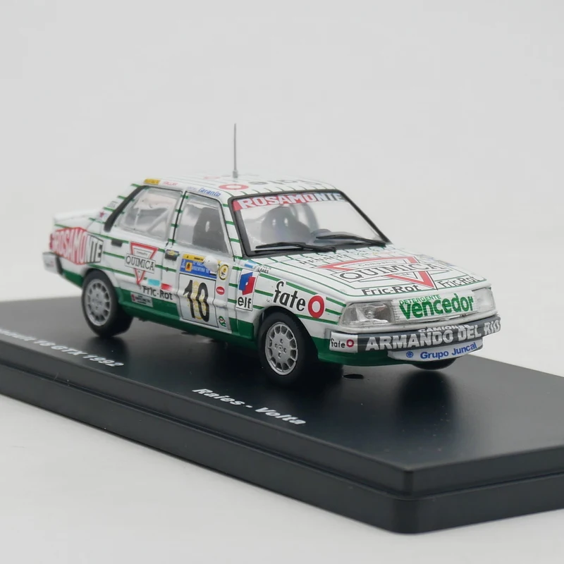 

IXO 1:43 Scale Diecast Alloy Renault 18 GTX WRC 1992 Toys Cars Model Classics Nostalgia Adult Gifts Souvenir Static Display