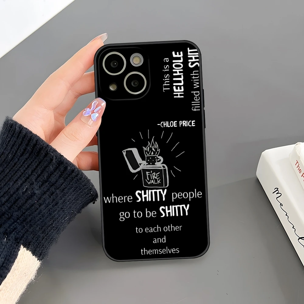Caulfield Life Is Strange 2 Phone Case for iphone 15 Pro Max 14 Pro Max 12 13 Mini 11 Xr X Xs 8 7 Plus Silicone Back Cover