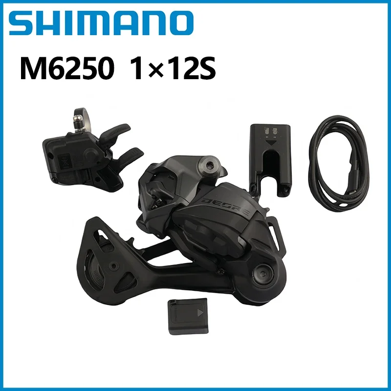 Shimano Deore M6250 Di2 1×12 Speed Electronic Rear Derailleur Set