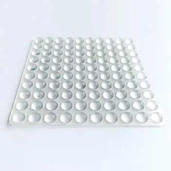 Tappetino anticollisione adesivo per cassetti da 100 pezzi 8*2, tagliere, paraurti per mobili, insonorizzazione per porte dell'armadio, trasparente