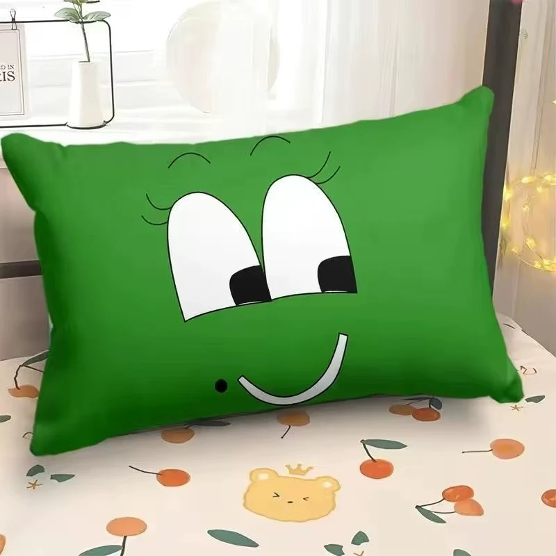 Lustiger Emoji-Kissenbezug, rechteckiger Kissenbezug, weiches, dekoratives Dekokissen, für Zuhause, Sofa, Wohnheim, Geschenk