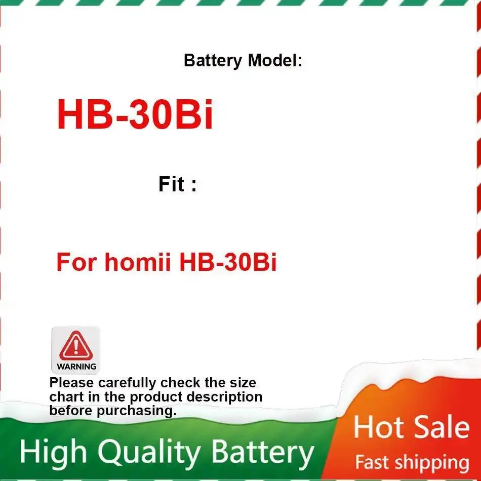 

Для Homii HB-30Bi 3050 мАч стабильный источник питания экологически чистый аккумулятор мобильного телефона