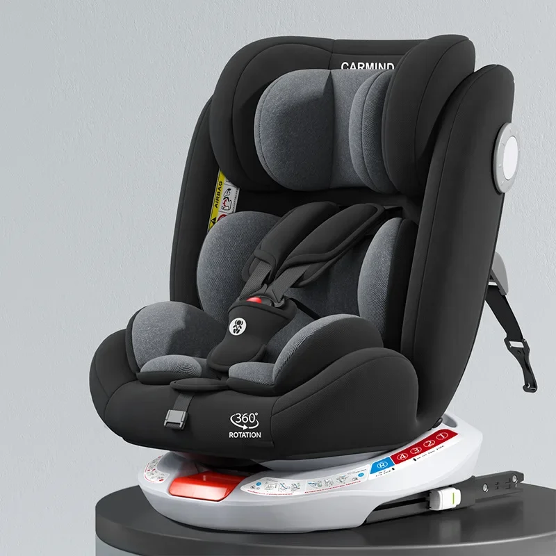 Newborn Baby Seat Car Seat Car Seat Two-way Swivel Seat Can Sit or Recline Sponge Cushion Comfortable Infant Safety Seat