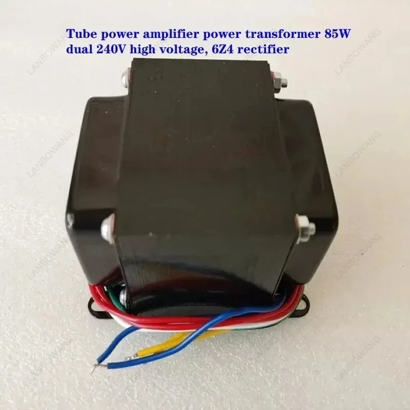 85W Tube Amp Power Transformer Dual 240V 100mA 0-6.3V 3A 3.15V-0-3.15V 3A For Amplifier DIY Repair