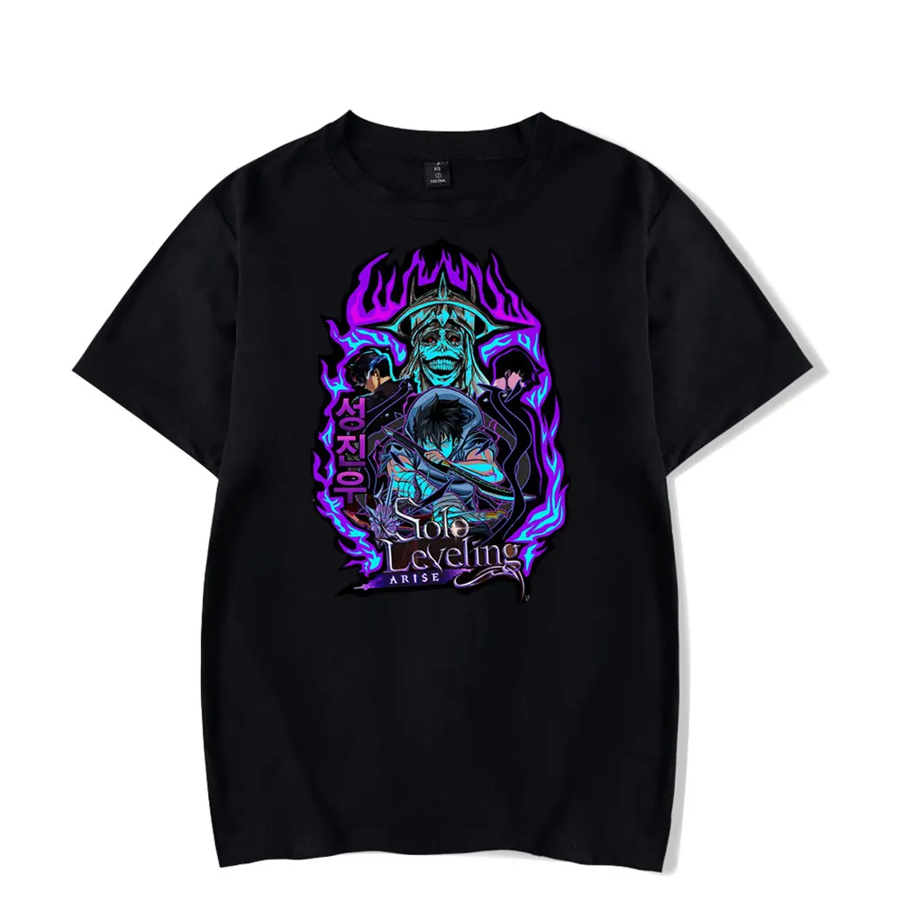 

Solo Leveling Short Sleeve T Shirt Unisex Sport Pullover Harajuku Tops y2k t shirt Outwear y2k clothes