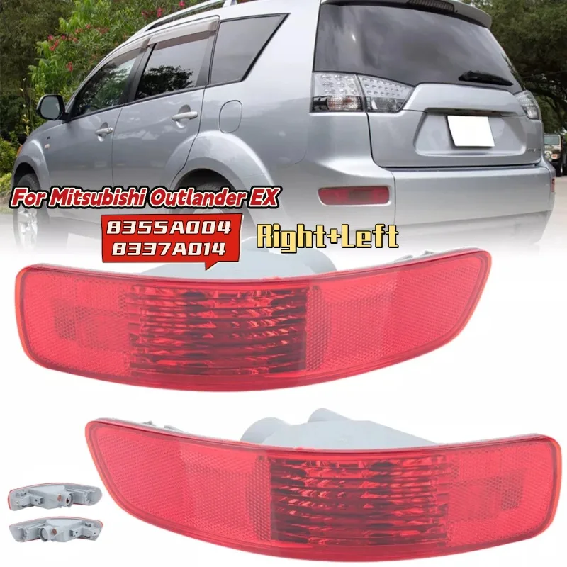 Rear Bumper Reflector Fog Light For Mitsubishi Outlander 07-12 8355A004 8337A014 Rear Bumper Light Replacement Car Parts
