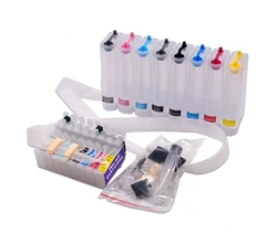 Continuous Ink Supply System/ Ciss without chips for EPSON SureColor P400 P405 P407 P408 PX7V2 printers