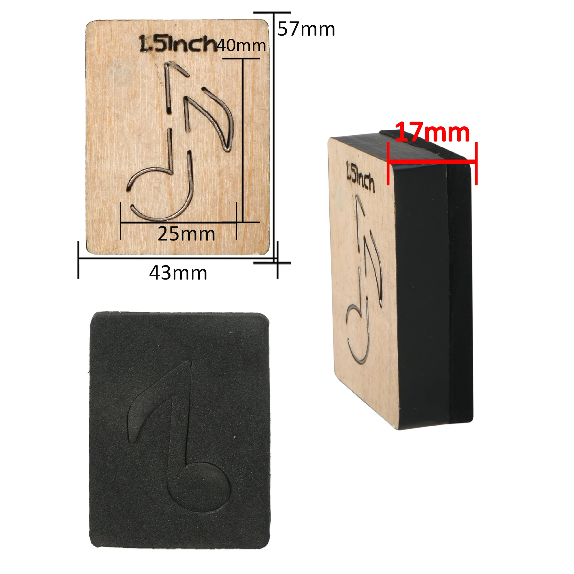 Earring Multi Shape Pattern Leather Cutting Mold Wooden Dies DIY Leather Cutter Crafts Steel Punch Cut Dies,1Yc39091