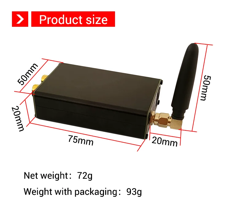 APTX HD QCC5125 LDAC محول لاسلكي بلوتوث 5.1 لوحة الاستقبال DAC لوحة فك تشفير الصوت 24Bit/96Khz LDAC