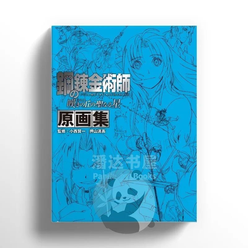 Fullmetal Alchemist Art Book Artwork Illustration Collection Paperback Storyboard Art Line Manga Anime Setting Manga Edward