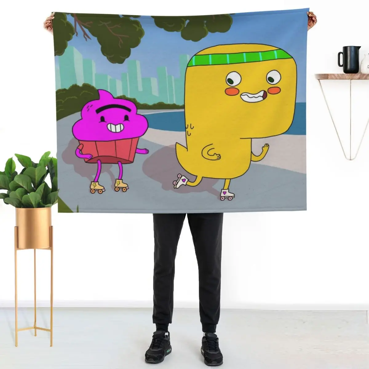 

Bros Throw Blanket Stylish Decor Blanket Gift for Friends Roommate