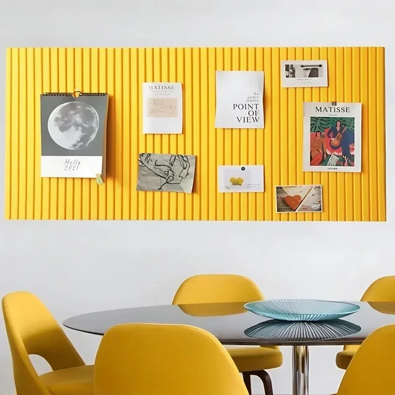1-4PCS 40x60cm No Drill Felt Wall Stickers DIY Photo Display Board for Classroom Living Room TV Background Announcement Decor
