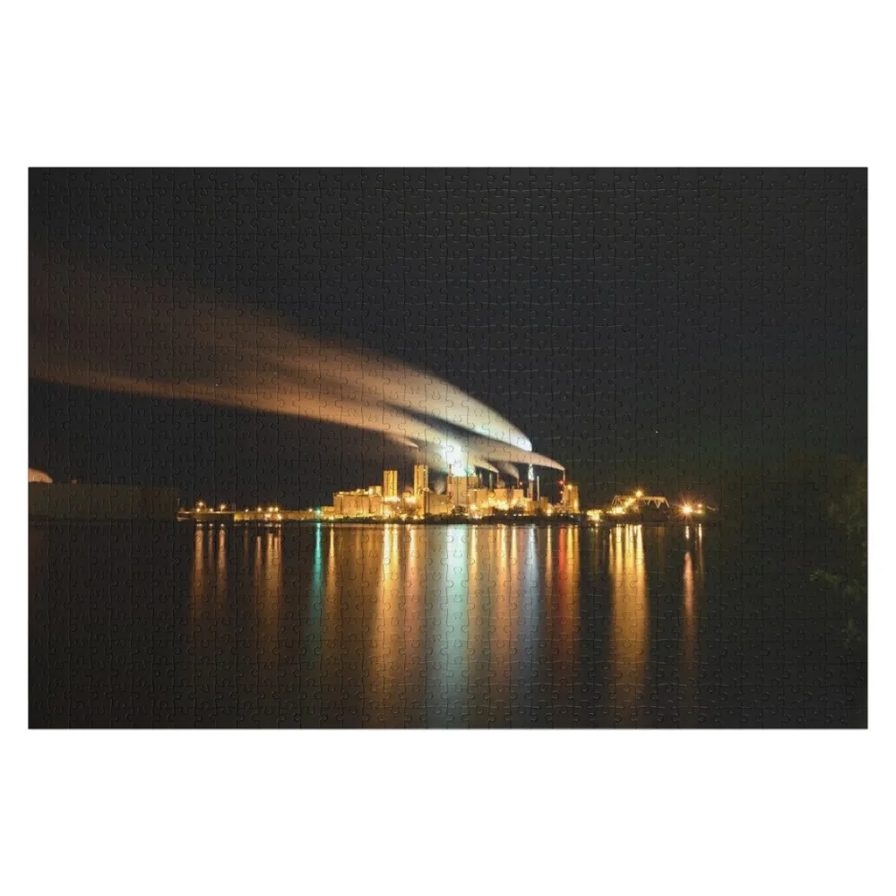 

Mill At Midnight Jigsaw Puzzle Customized Picture Name Wooden Toy Photo Photo Custom Puzzle