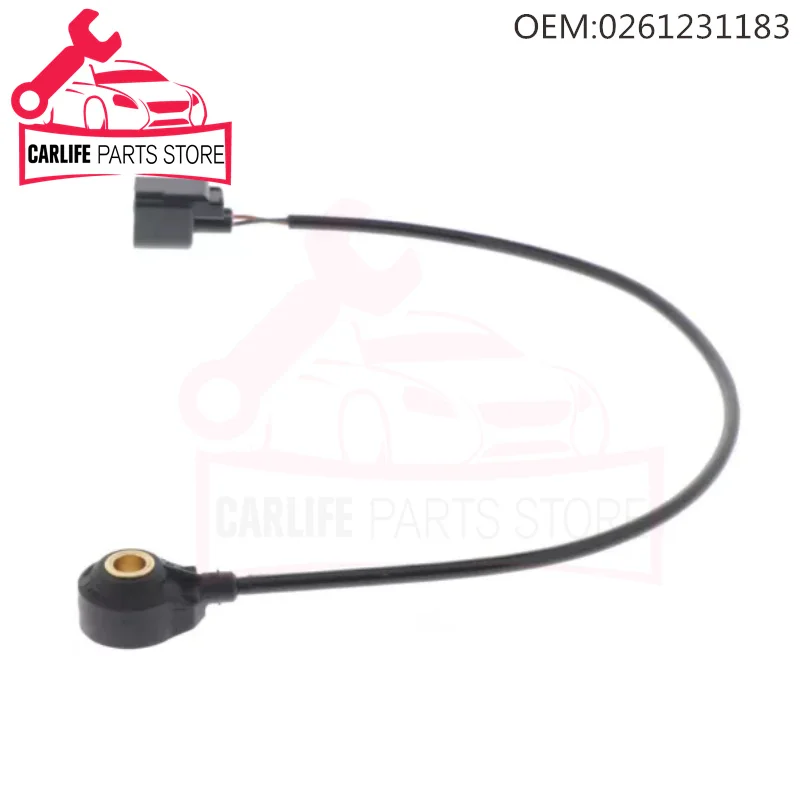 Sensor de golpe para Ford Fusion Escape Expedition, F-250, F-350, Super Duty, Mustang, 0261231183-2005, 4L3Z12A699AA, 2012