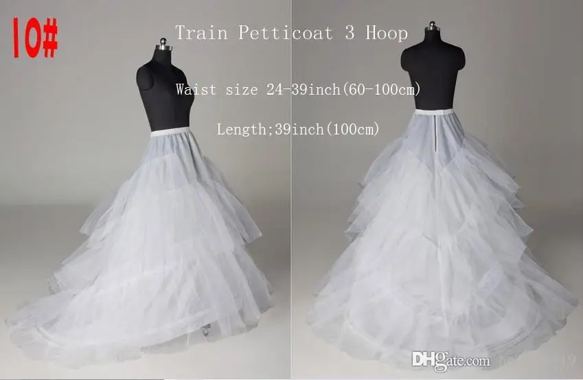 Net Petticoat Ball Gown Wedding Dress Mermaid A Line Crinoline Prom Evening Dress Petticoats 6 Style Bridal Wedding Accessories